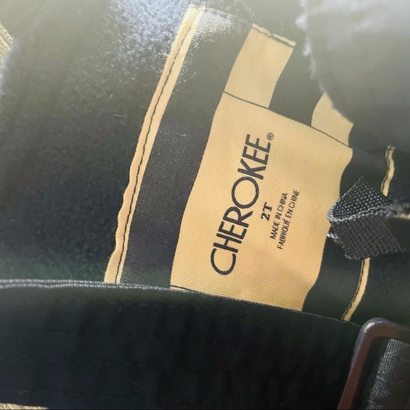 Cherokee black child 2t snow pants / bibs / snow suit winter overalls toddler - Picture 2 of 3